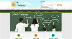 Desktop Screenshot of notecuelgues.com
